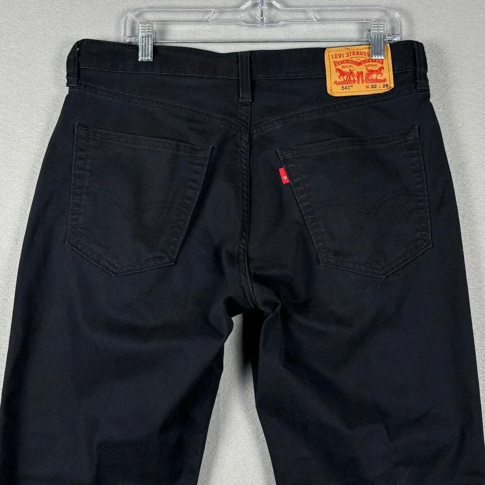 Levis 541 Athletic Taper All Seasons Tech Pants 32x29 Black 18181-0529